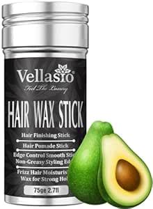 VELLASIO Hair Wax Stick for Styling - Non-Greasy Hair Pomade for Women ...