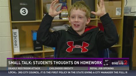 Small Talk: GCS Students Share Thoughts On Homework | wfmynews2.com