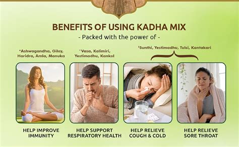 Buy Saffola Immuniveda 100% Ayurvedic Kadha | Instant Relief from Cough ...