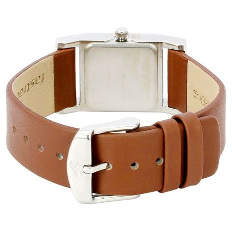Buy Online Fastrack Quartz Analog White Dial Leather Strap Watch for ...