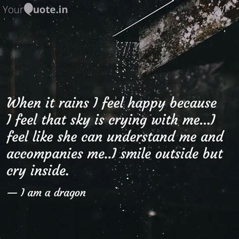 When it rains I feel happ... | Quotes & Writings by DIPANJOY SAHA ...