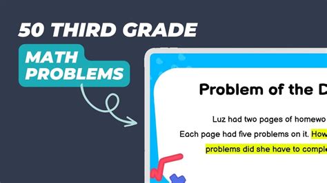 Math Problems for 3rd Graders 的图像结果