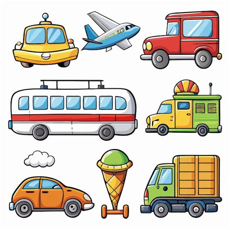 Transportation Cartoon 的图像结果