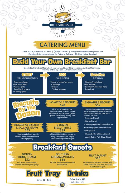 Southern Breakfast Catering in Raymond MS | The Busted Biscuit — The ...
