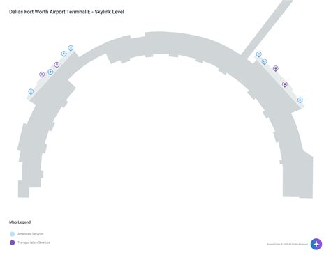 Dallas Fort Worth International Airport (DFW) | Terminal E | Skylink Level