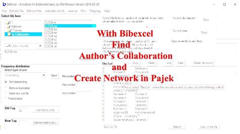 Image result for What Is Bibexcel Tutorial