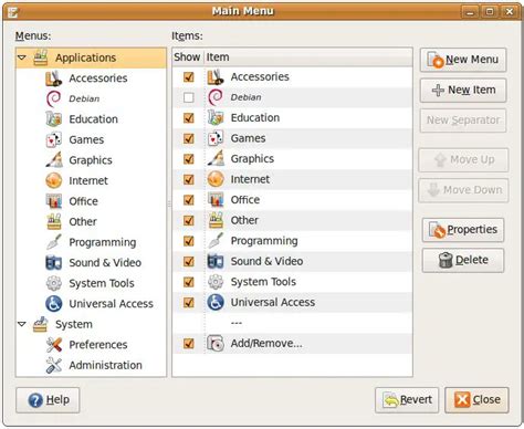 Applications Menu Ubuntu 的图像结果