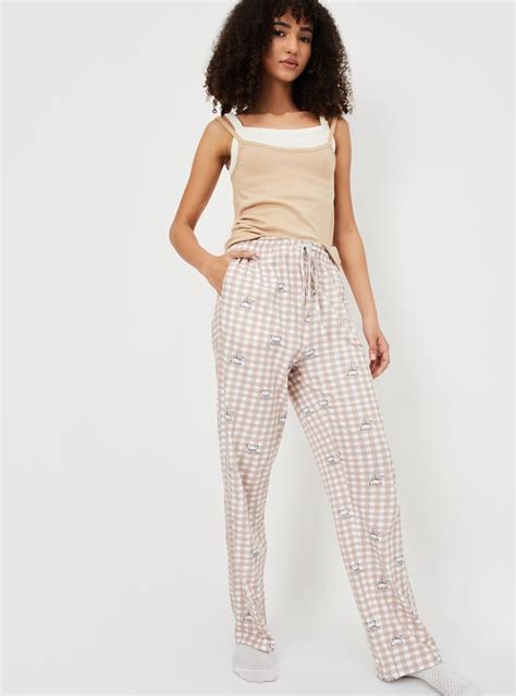 Buy Women Checked Pyjamas Online at just Rs. 549.0 - 1000015645003 ...