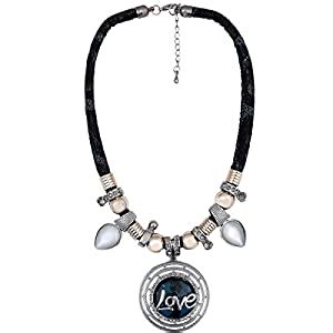 Buy Super Drool Antique Love Necklace at Amazon.in