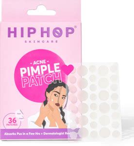 HipHop Skincare Acne Pimple Patch | Hydrocolloid & Salicylic Acid ...