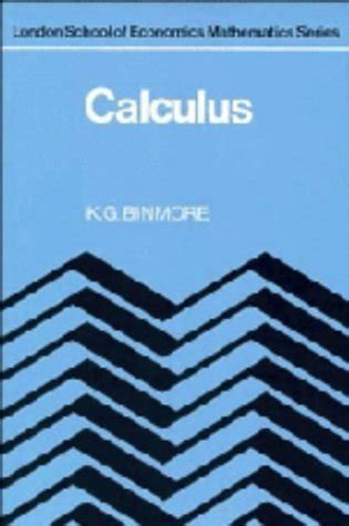 Buy Calculus (London School of Economics Mathematics) Book Online at ...