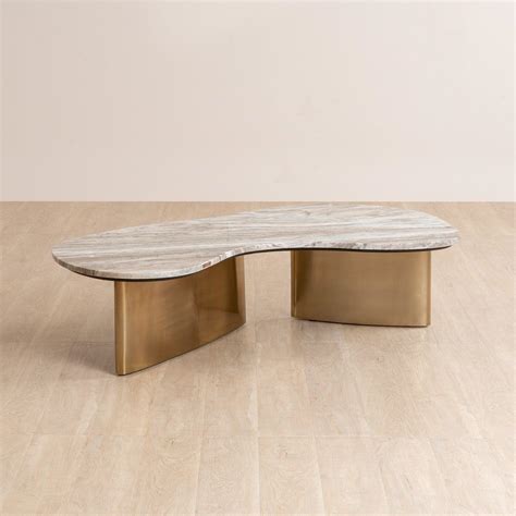 Berg Coffee Table - Marble Top Coffee Table