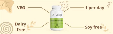 Buy AiWO Ashwagandha Capsules | Shoden Ashwagandha Powder Extract ...