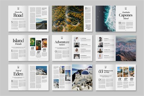 Travel Magazine Template - BrandPacks