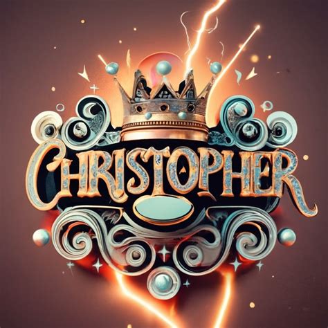 Christopher Logo with Crown