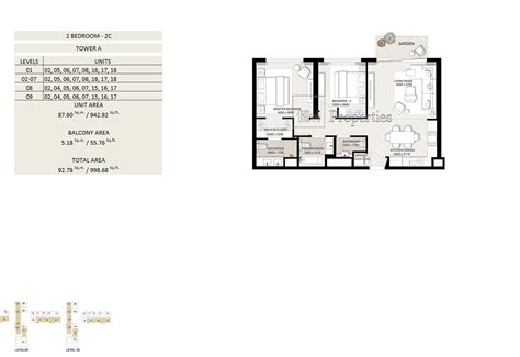Floor Plans - Executive Residences Dubai Hills Estate by Emaar