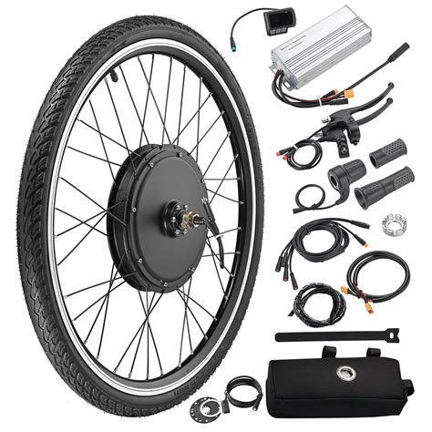 Buy AW Electric Bike Conversion Kit 48V 1000W 26" Front Wheel Powerful ...