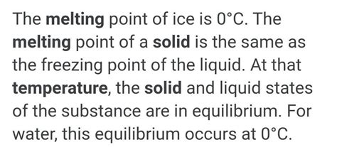 at what tempature will a soild melt - Brainly.in