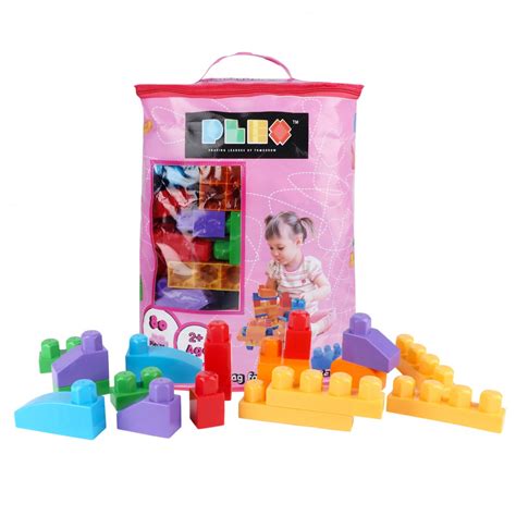 Plex Building Blocks Bag Pack Pink