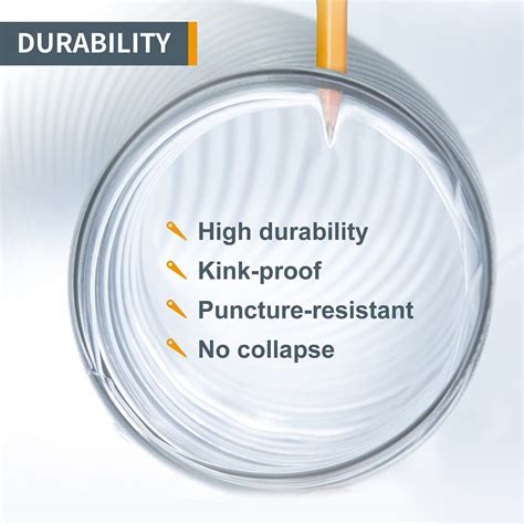 POWERTEC 70220 PVC Dust Collection Hose (5 Inch x 10 Feet) | Left ...