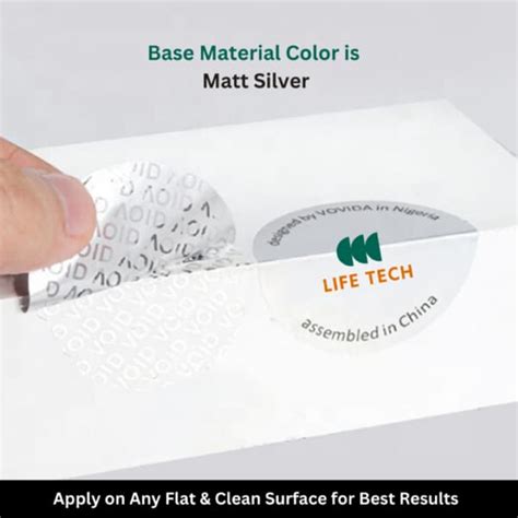 Custom Warranty Void Labels | Anti-Tamper Security Seals