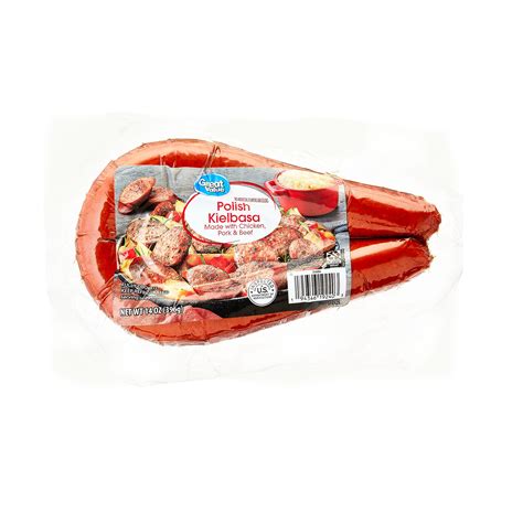 Great Value Fully Cooked Polish Kielbasa, 14 oz - Walmart.com