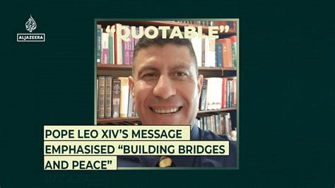 Pope Leo XIV’s message emphasised “building bridges and peace” ...Qatar