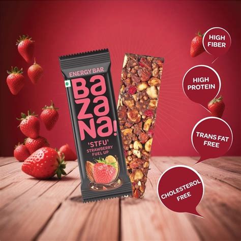 Bazana Energy Bar - Assorted Flavors for Nutritious Boost!