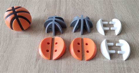 Printable Basketball 3D model 3D printable | CGTrader