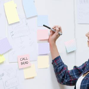 LIJIE Transparent Sticky Notes, Colorful Clear Plastic Memo Pads, PET ...