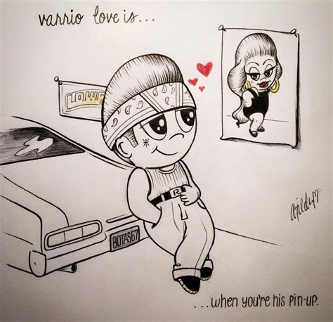 Easy Gangster Love Drawings