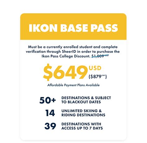 Ikon Pass Student Discount | Ikon College Pass | SkiSync