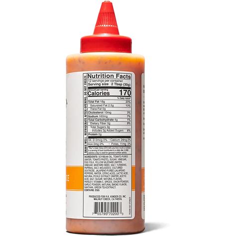 Kinders Classic Burger Sauce | Academy