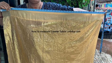 How Much Fabric is 1 Meter – Inhika.com
