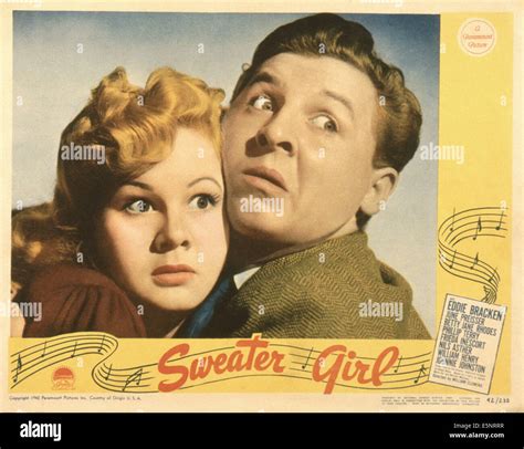 SWEATER GIRL, US lobbycard, from left: June Preisser, Eddie Bracken ...