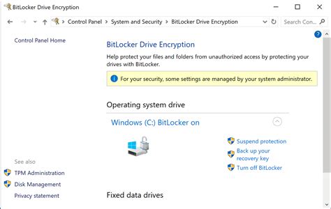 Image result for BitLocker Encryption Window