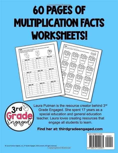 Image result for 3rd Math Multiplication Worksheets
