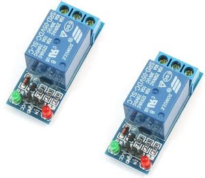SS ROBOTICS Single Channel 5V Relay Module Shield for Uno Pack of 2 ...
