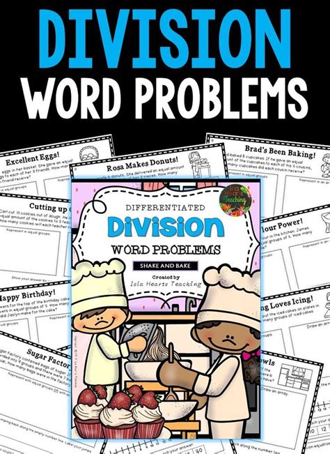 Image result for 3rd Grade Math Division Word Problems