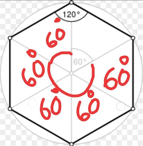 show that regular hexagon is made of 6 equilateral triangles. - Brainly.in