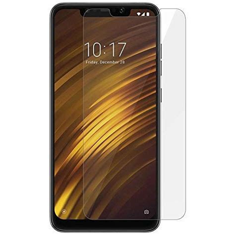 Mahakal creation Tempered Glass for Poco F1 (Transparent) Edge to Edge ...