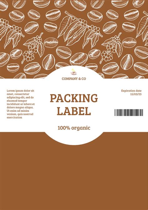 Image result for Packing Label