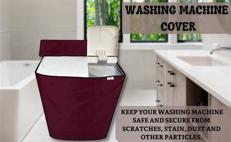 GURU-ISHMA Polyester Waterproof Semi Automatic Top Load Washing Machine ...