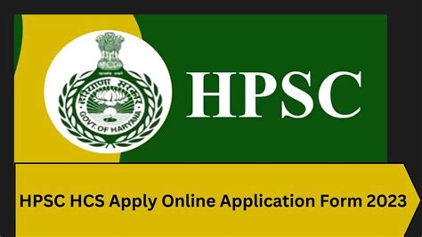 HPSC HCS 2023:भर्ती के लिए ऑनलाइन आवेदन प्रक्रिया, इस डायरेक्ट लिंक से ...