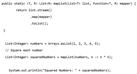 Image result for Java Generic Function