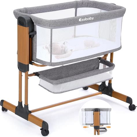 Amazon.com: Ezebaby 3-in-1 Baby Bassinet, Rocking Baby Bassinets ...