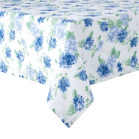 Martha Stewart Amber Floral Fabric Tablecloth - 60x102 - Walmart.com