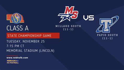 2025 NSAA Class A State Championship Game Preview: Millard South (11-1 ...