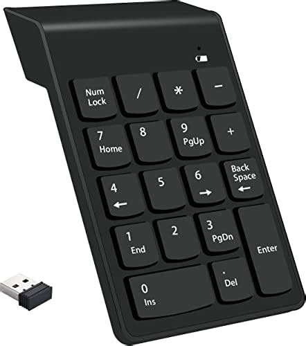 Amazon.in: Buy Wireless Number Pad, Numeric Keypad 22 Keys Portable 2.4 ...