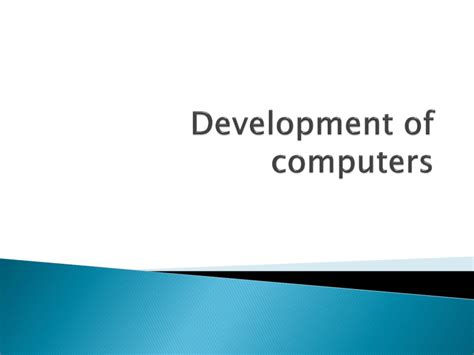 Development of Computers 的图像结果